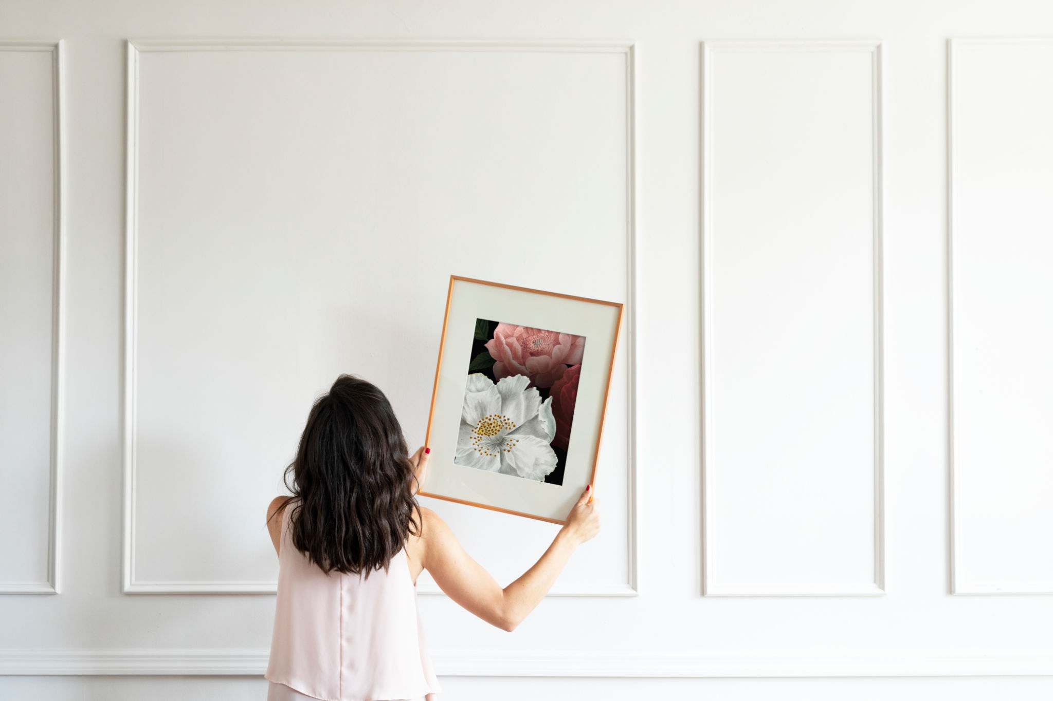 hanging art