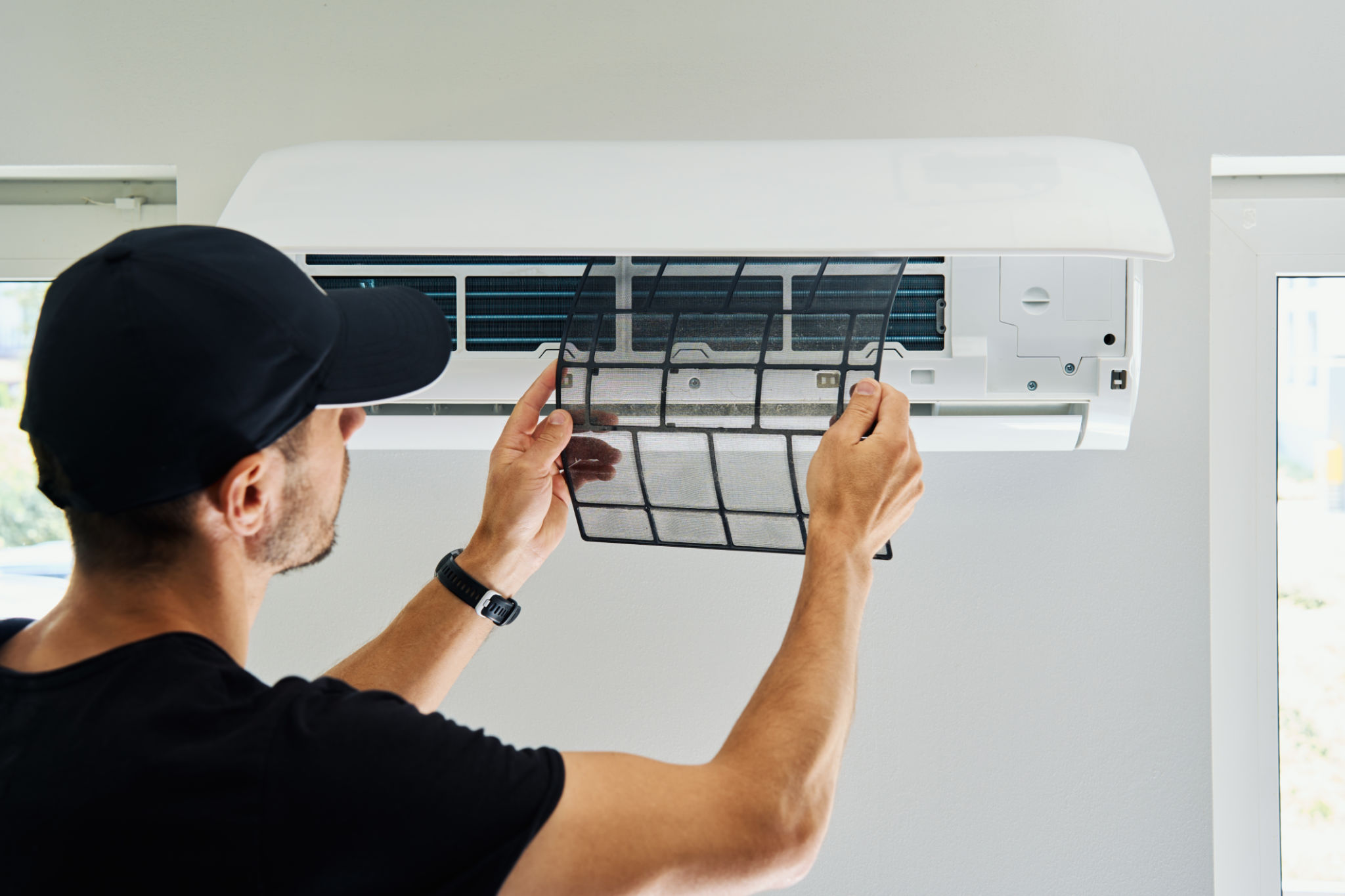 cleaning air conditioner