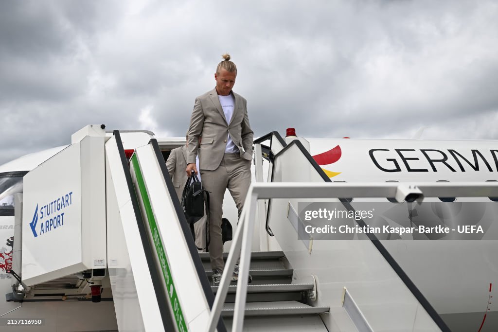 Denmark Team Arrival - UEFA EURO 2024