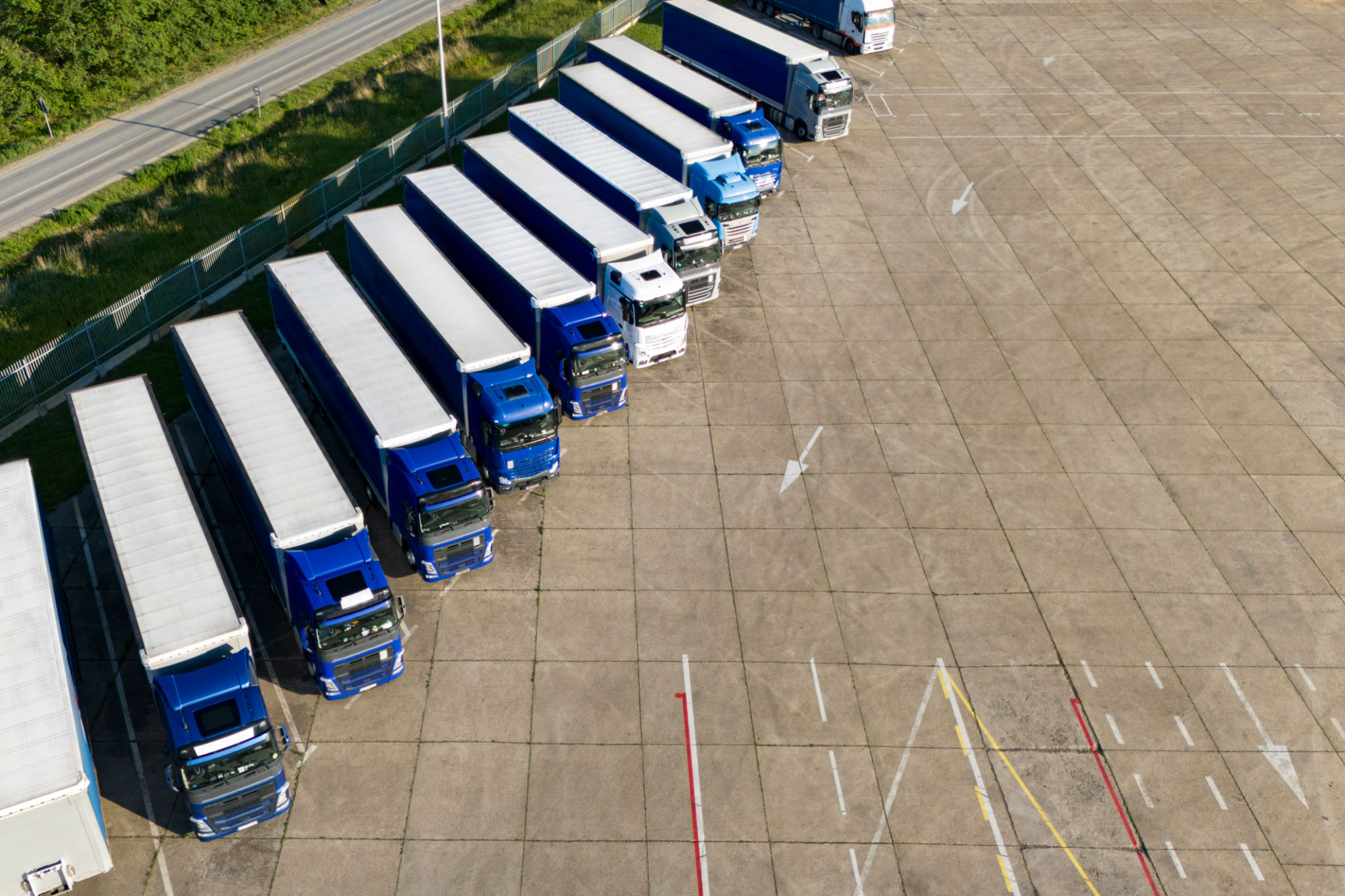 Parking for trucks Parking for trucks