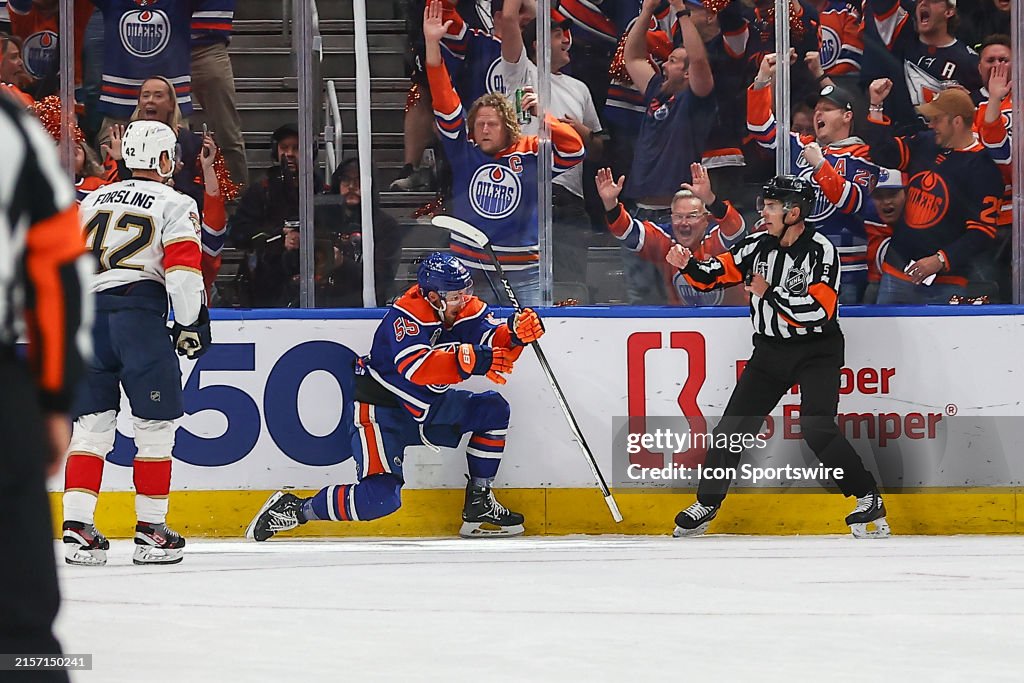NHL: JUN 15 Stanley Cup Final - Panthers at Oilers