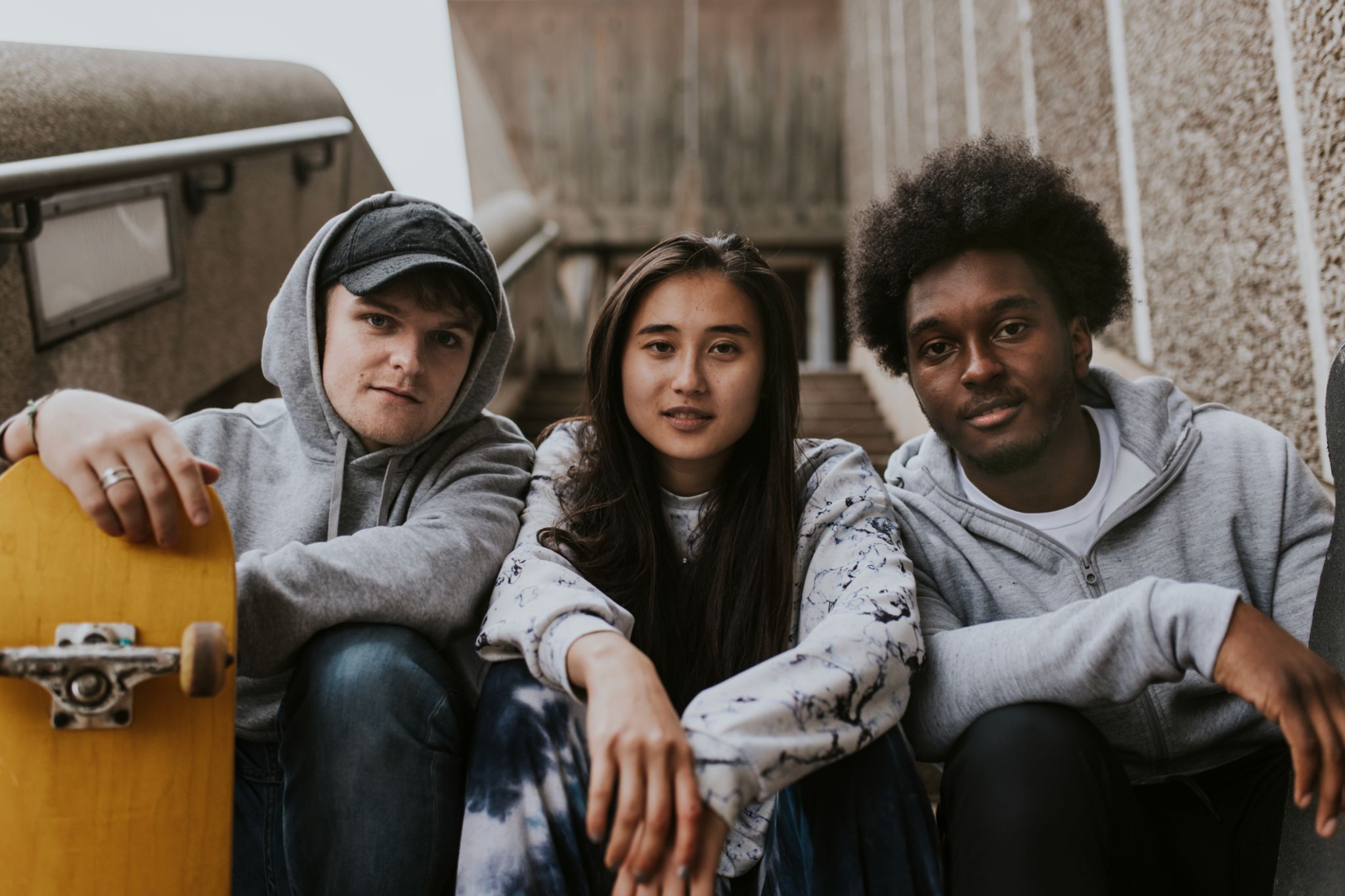 diverse skaters