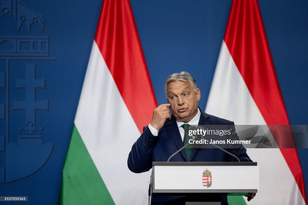 NATO Secretary General Jens Stoltenberg Meets With Viktor Orban In Budapest