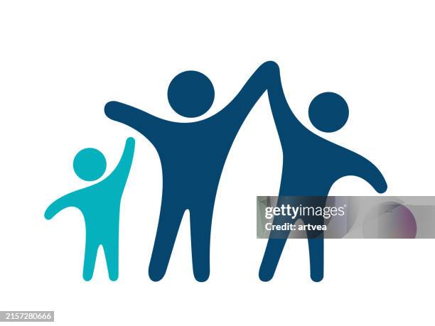 stockillustraties, clipart, cartoons en iconen met family design element - op de koffie