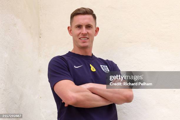 Dean Henderson of England poses for a photo at Spa & Golf Resort Weimarer Land on June 12, 2024 in Blankenhain, Germany.