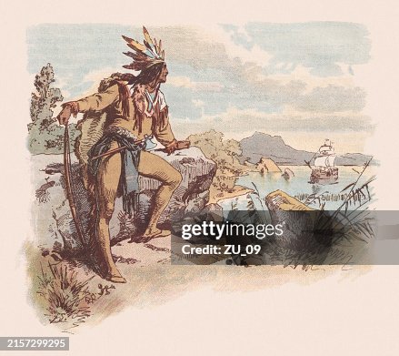 The Song of Hiawatha, written by Longfellow, chromolithograph, published 1888 The Song of Hiawatha, written by Longfellow, chromolithograph, published 1888