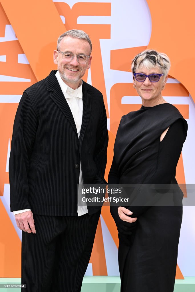Axel Riger Axel Ruger and Rebecca Salter attend the Royal Academy Summer... News ...