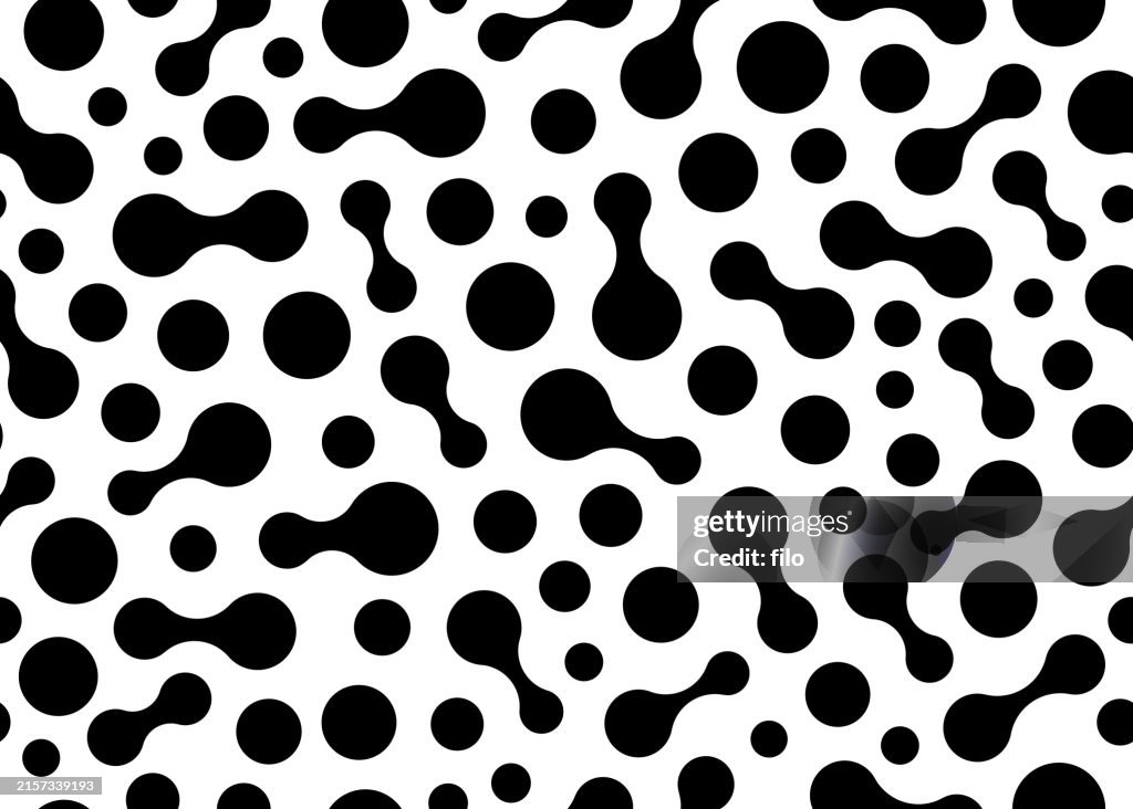 Back Spot Pattern Seamless Black Spots Pattern Background High-Res Vector Graphic - Getty ...