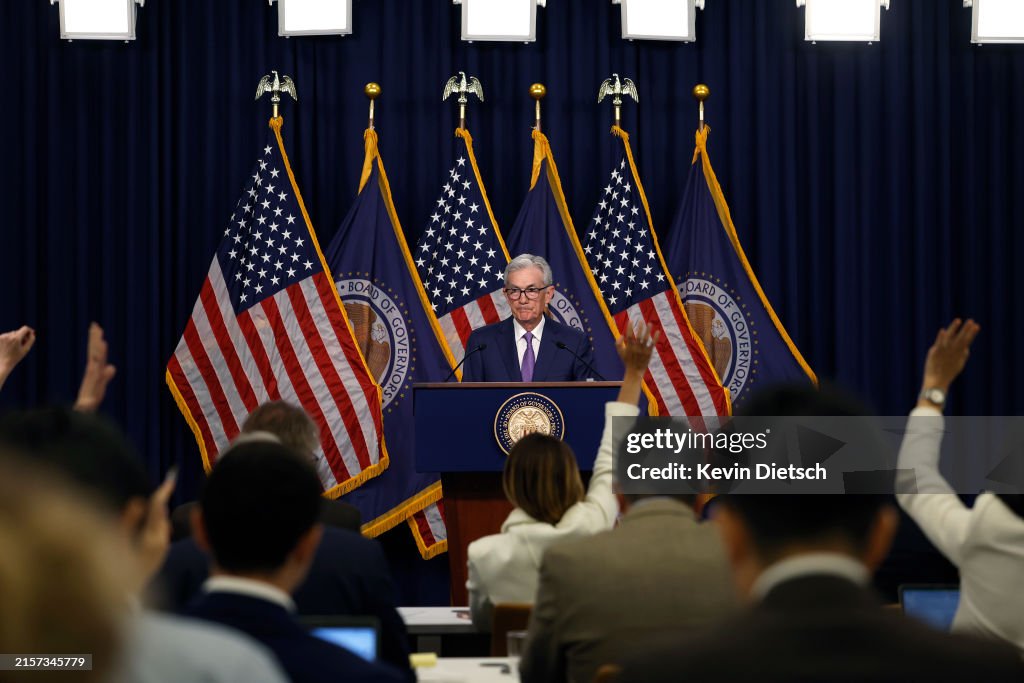 Fed Chair Jerome Powell Holds An News Conference On Interest Rates