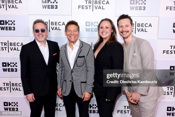 Bruce David Klein, Michael Feinstein, Dana Craig, and Alexander J. Goldstein attend the "LIZA: A Truly Terrific Absolutely True Story" Premiere...