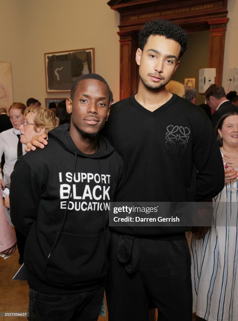 Archie Rey Ward Micheal Ward and Archie Madekwe attend Royal Academy of Arts Summer ...