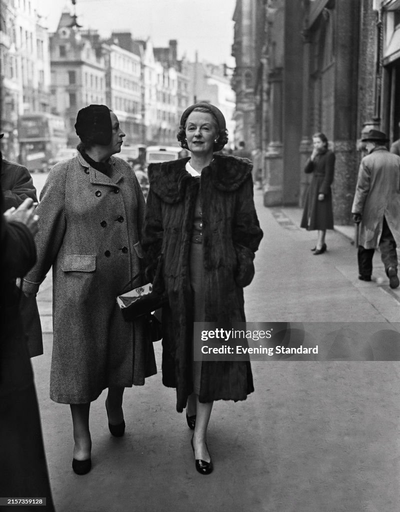 Freda Dudley Ward, 1954