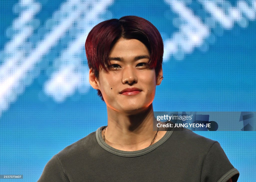 Sohee, a member of K-pop boy group RIIZE, takes part in a showcase ...