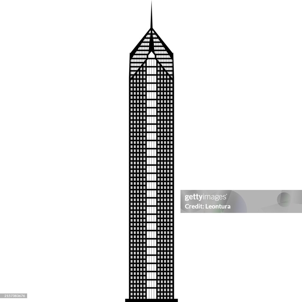 Two Prudential Plaza, Chicago Silhouette