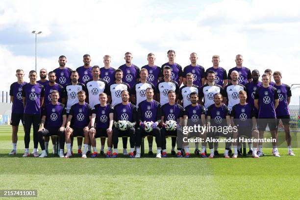 Players and Staff of Germany, Pascal Groß , Niklas Füllkrug, Maximilian Beier, Oliver Baumann, Manuel Neuer, Marc-Andre ter Stegen, Nico...