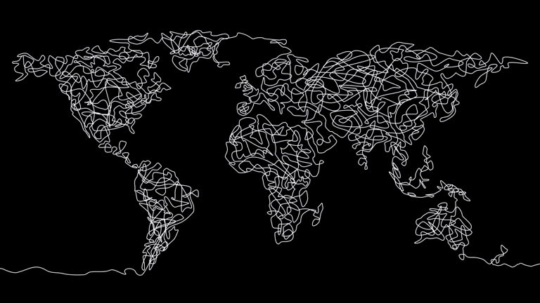 Local Map B&w 1,549 Black And White World Map Stock Videos, Footage, & 4K Video Clips ...