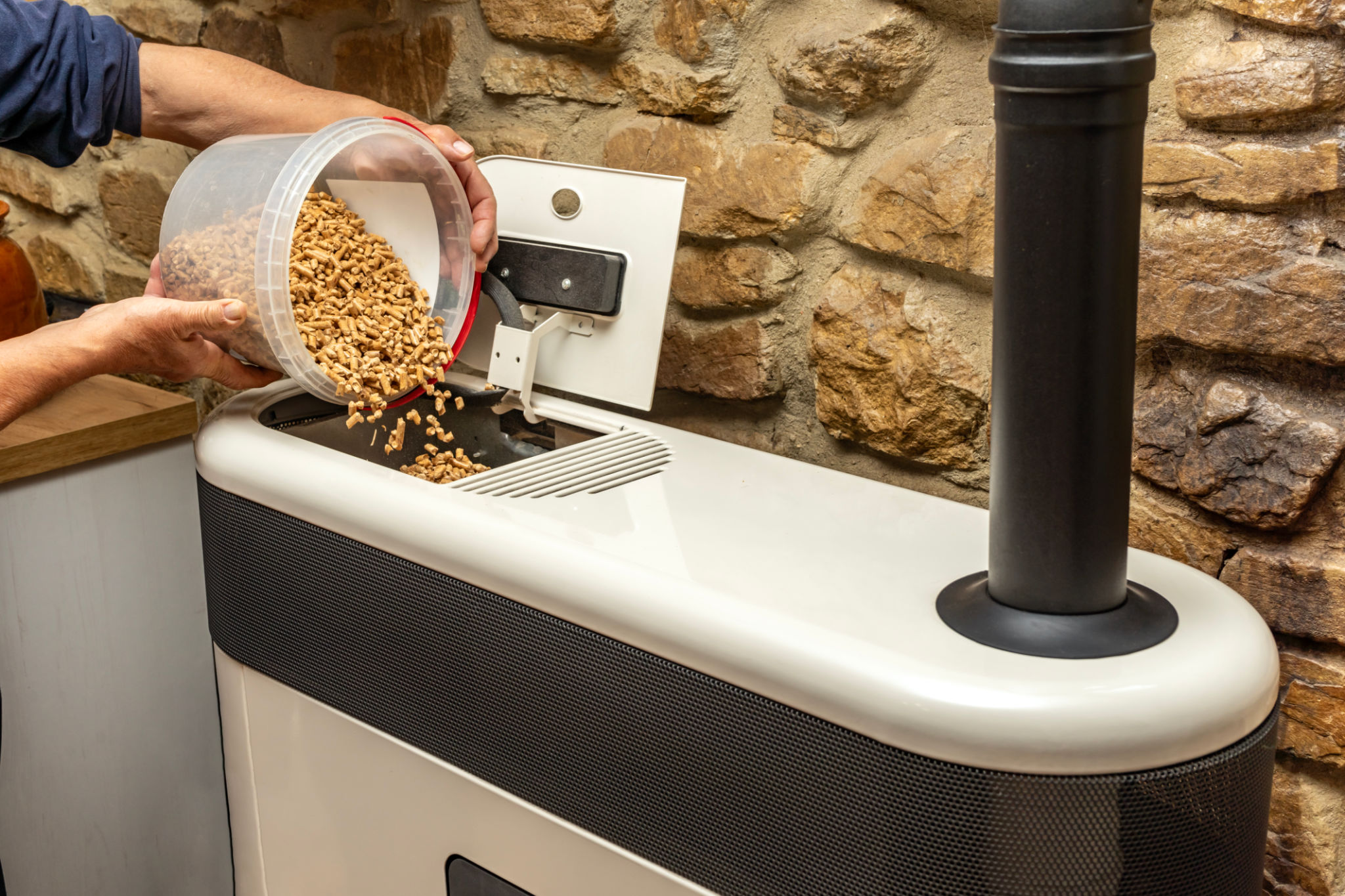 biomass wood pellets