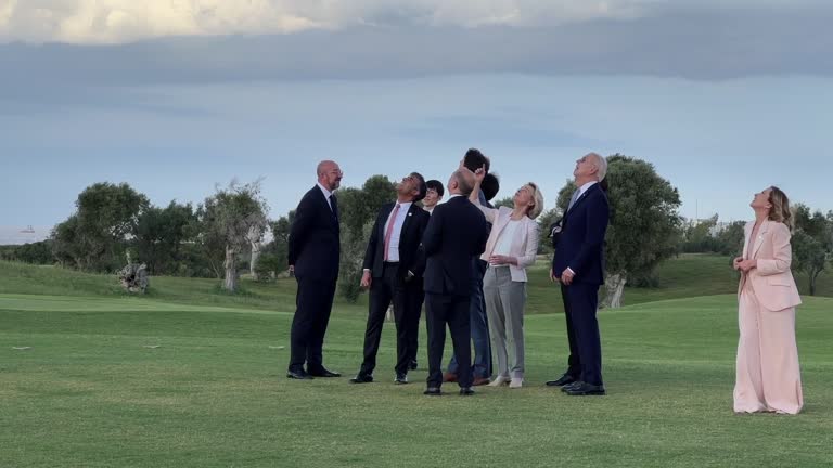 Modi Golf 20 Giorgia Meloni With Modi Stock Videos, Footage, & 4K Video Clips ...