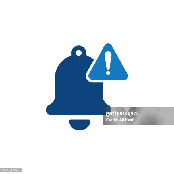 glocke, wecker, weihnachtsdekorationssymbol. solides symbol, das überall angewendet werden kann, einfach, pixelgenau und moderner stil - benachrichtigungssymbol stock-grafiken, -clipart, -cartoons und -symbole