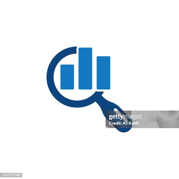 data anlysis icon. solid icon that can be applied anywhere, simple, pixel perfect and modern style - looking backwards stock illustrations