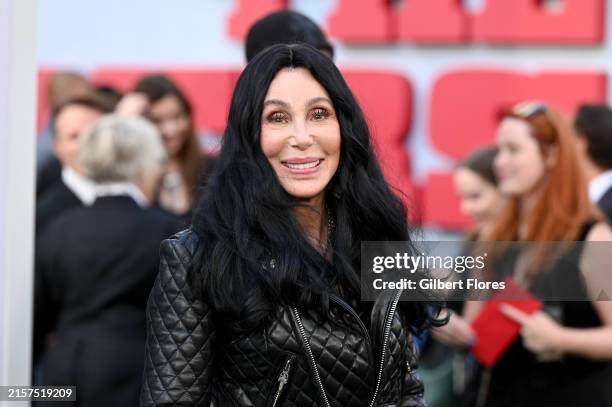 Cher at "The Bikeriders" Los Angeles Premiere held at the TCL Chinese Theatre on June 17, 2024 in Hollywood, California
