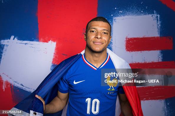 Kylian Mbappe Of France Poses For A Portrait During The France News kylian-mbappe-of-france-poses-for-a-portrait-during-the-france-news