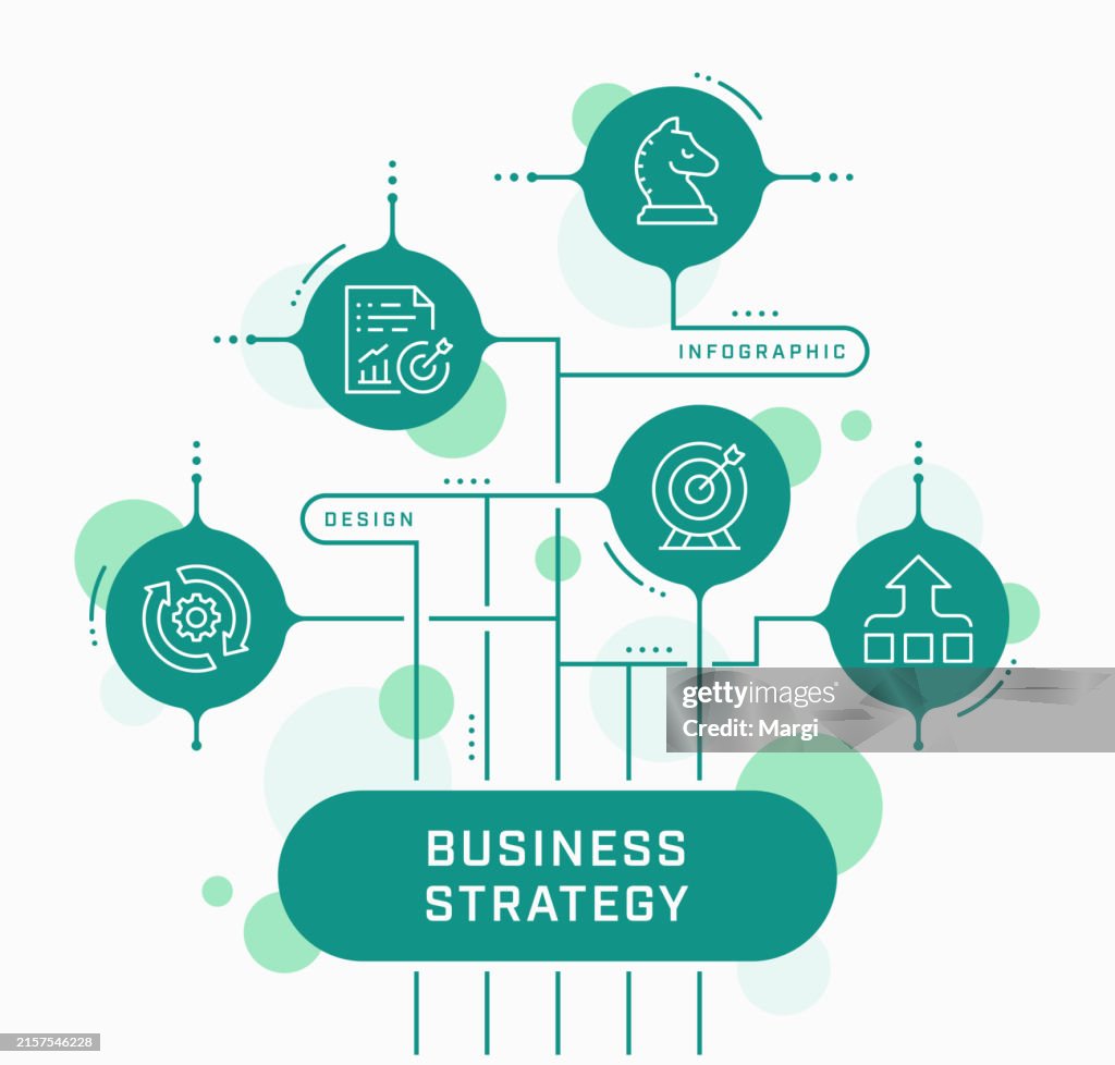 Business Strategy Infographic Design High-Res Vector Graphic - Getty Images