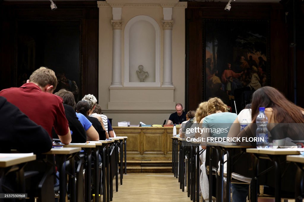 FRANCE-EDUCATION-BACCALAUREAT