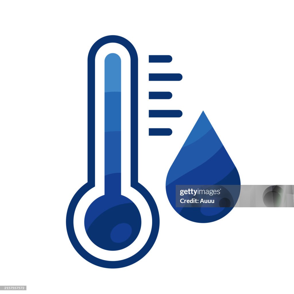 Water temperature indicator icon