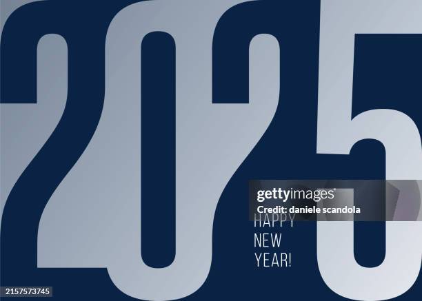 bildbanksillustrationer, clip art samt tecknat material och ikoner med happy new year 2025 background. - nyårsafton