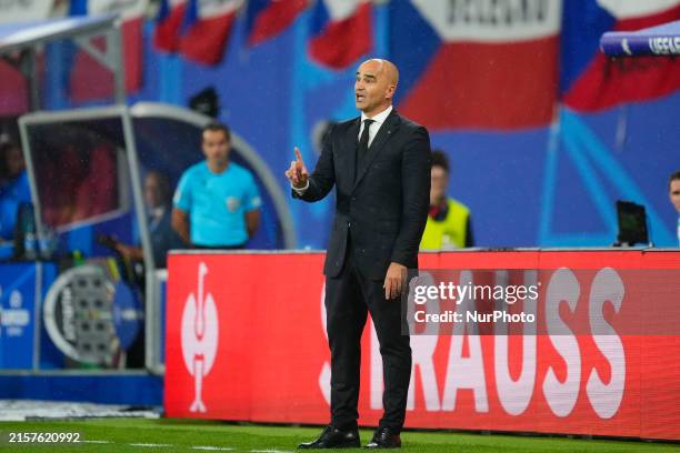Roberto Martinez head coach of Portugal during the UEFA EURO 2024 group stage match between Portugal and Czechia at Football Stadium Leipzig on June...
