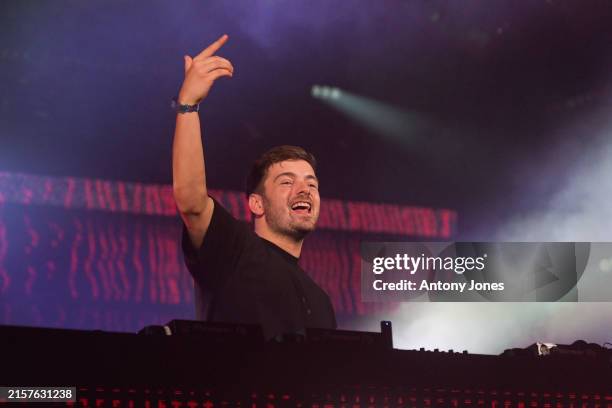 Martin Garrix performs as Spotify hosts an evening of music with star-studded performances with Benson Boone, Shaboozey and Tyla during Cannes Lions...