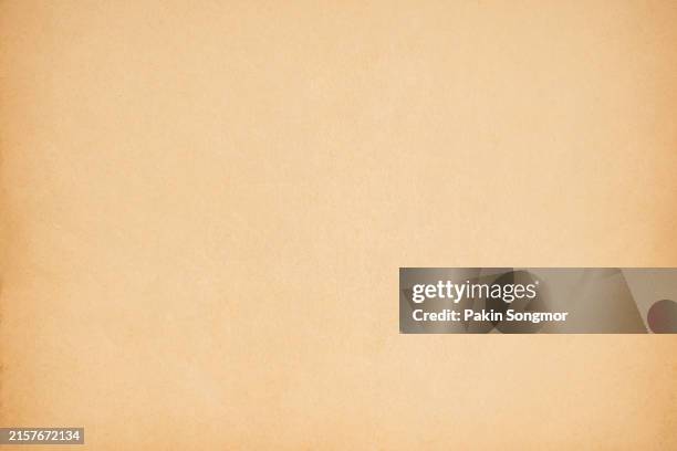 old brown paper vintage texture as background. - beigefarbiger hintergrund stock-fotos und bilder