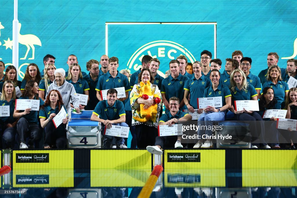Australian 2024 Paris Olympic Games Swimming Announcement