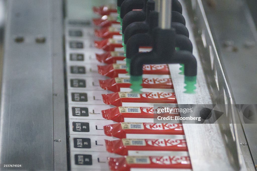 Inside Nestle SA's UK KitKat Factory
