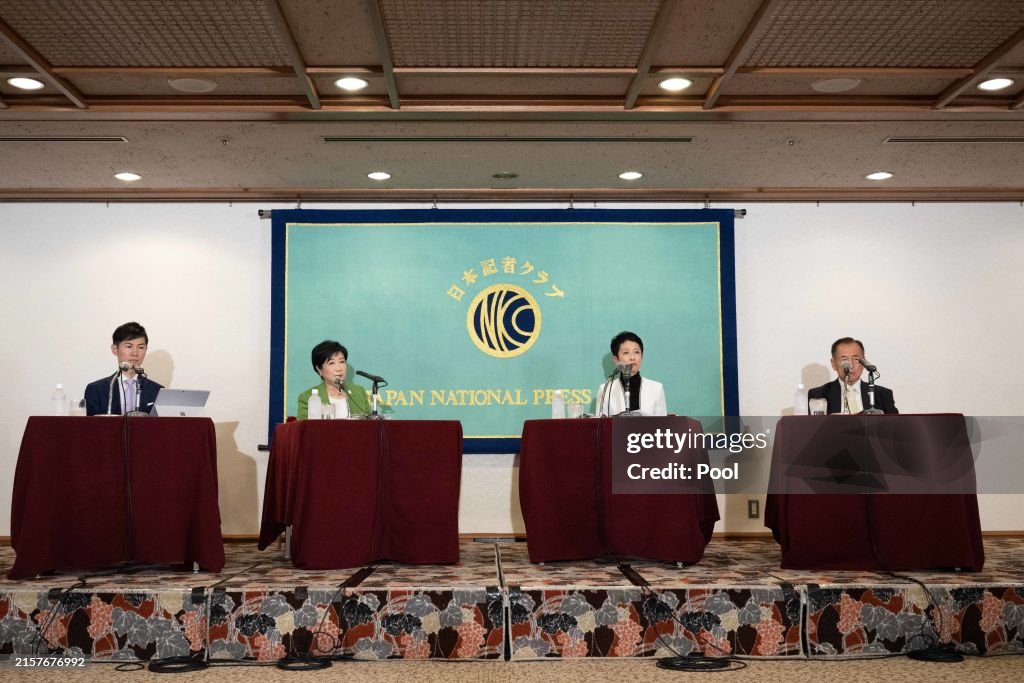 Joint Press Conference by Candidates for Tokyo Gubernatorial Election