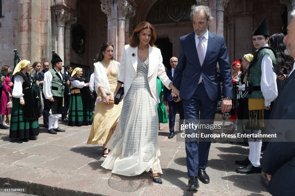 Juancho Garcia And Cristina Gutierrez Marry In Asturias