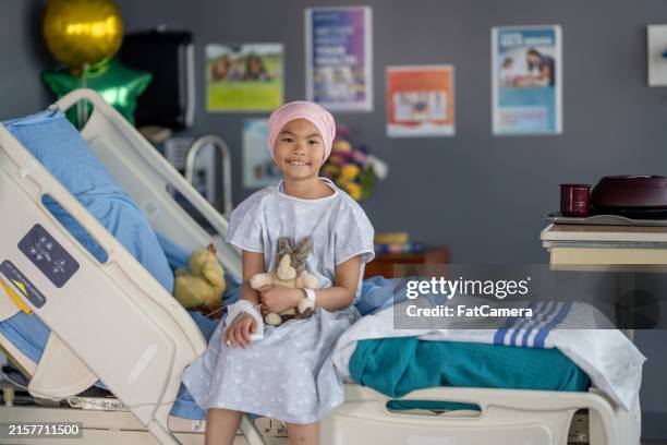 waiting through chemo - childhood cancer stock pictures, royalty-free photos & images
