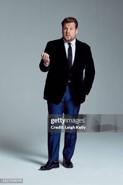 James Corden poses for The Times Magazine on September 23, 2022 in Los Angeles, California.