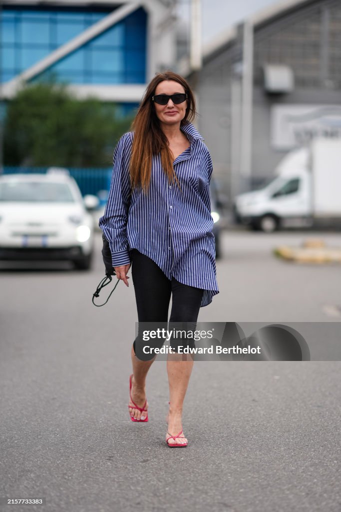 Street Style - Day 2 - Milan Fashion Week - Menswear Spring/Summer 2025