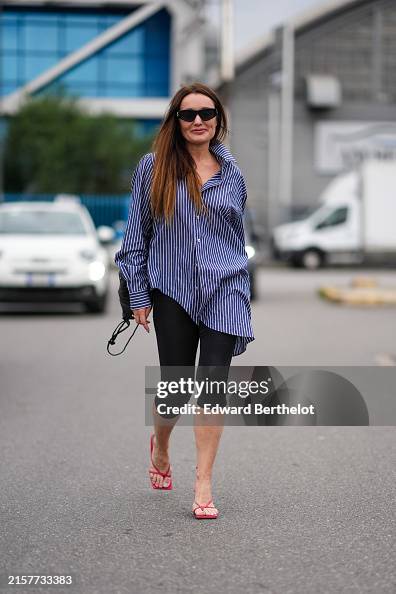 Street Style - Day 2 - Milan Fashion Week - Menswear Spring/Summer 2025 Street Style - Day 2 - Milan Fashion Week - Menswear Spring/Summer 2025
