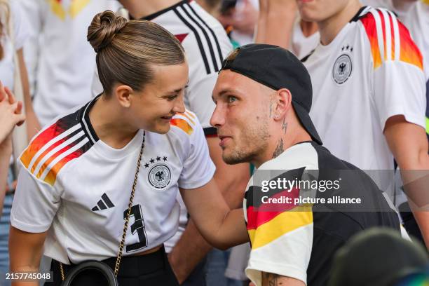 June 2024, Baden-Württemberg, Stuttgart: Soccer: European Championship, Germany - Hungary, preliminary round, group A, 2nd match day, Stuttgart...