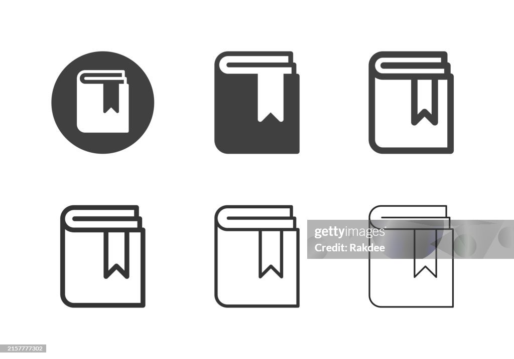Book Icons - Multi Series