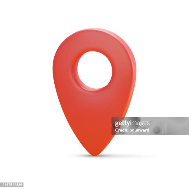 realistischer 3d-kartenzeiger. vektor - stecknadelsymbol stock-grafiken, -clipart, -cartoons und -symbole