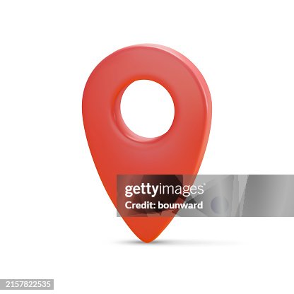 3d Realistic Map Pointer. Vector 3d Realistic Map Pointer. Vector