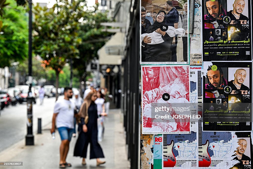 LEBANON-ISRAEL-PALESTINIAN-CONFLICT