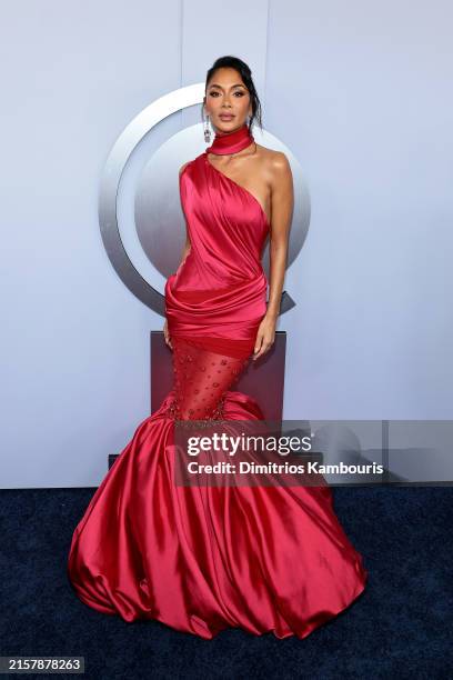 Nicole Scherzinger attends the The 77th Annual Tony Awards at David H. Koch Theater at Lincoln Center on June 16, 2024 in New York City.