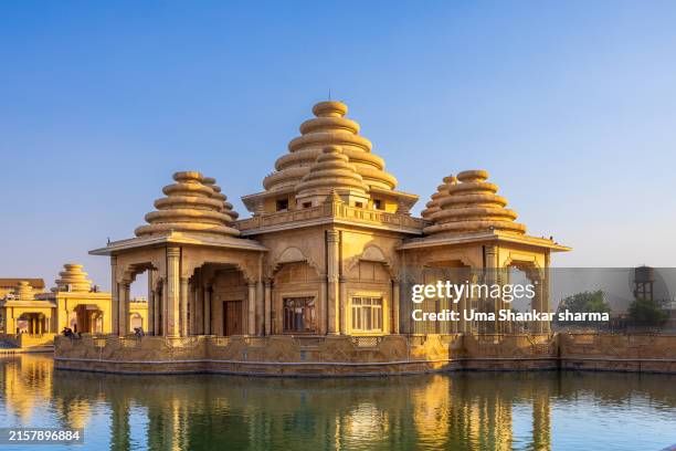 ram tirath temple: the sacred birthplace of luv and kush, the illustrious sons of lord rama, situated in amritsar. - amritsar stock pictures, royalty-free photos & images