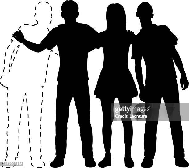 ilustraciones, imágenes clip art, dibujos animados e iconos de stock de concepto de amigo desaparecido - urgencias-hospital