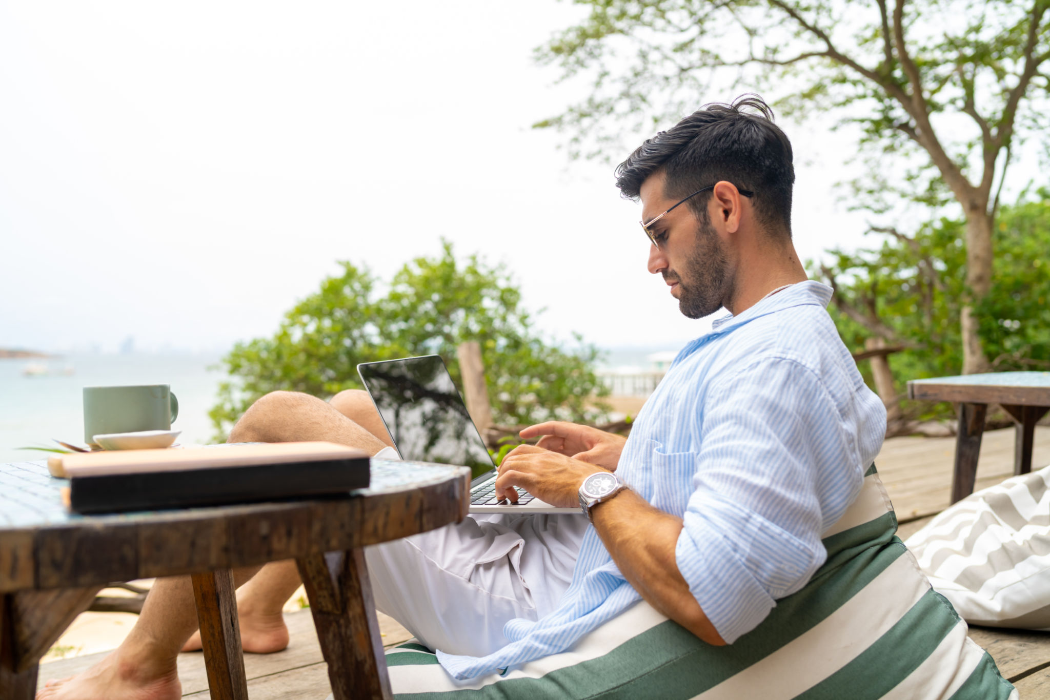 remote work island